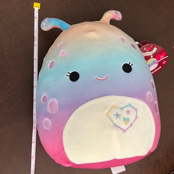 Squishmallows 10” Valentine "Oliviana" Tie-die  Premium Valentines Collectible - Picture 3 of 8